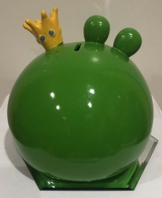 Leonard The Green Pig King Angry Birds Ceramic Bank 24” Around 3