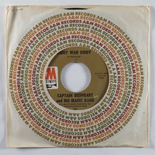 Garage Psych 45 Captain Beefheart & His Magic Band Diddy Wah Diddy A&m Vg,  Hear