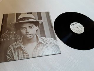 Junior Tucker.  Take A Message - Talent Music,  Reggae Lp Record Vinyl Rare