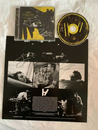 Rare Twenty One Pilots 12x12 Poster,  Trench Signed Cd Very Rare