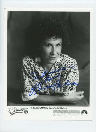 8 X 10 Autographed Photo Tv Star Cheers Rhea Perlman
