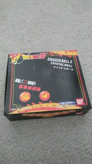 " Dragon Ball Z Crystal Ball " Set Of 7 Collectors Item 4.  5 Cm