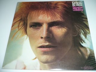 David Bowie " Space Oddity " Lp Rca Lsp 4813,  1972 Stereo W/lyric Sleeve