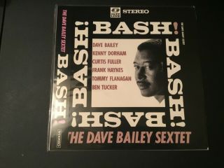 Dave Bailey Sextet ‎ - Bash Japan 180 Gram Lp W/ Obi Aaa Kenny Dorham One - Step