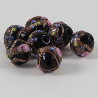 7 Antique Venetian Wedding Cake Beads / Odds And Ends From The Bead Room