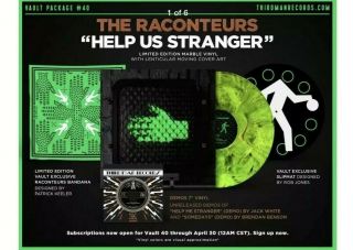 The RACONTEURS - Help Us Stranger Limited Vault 40 Third Man Records 6