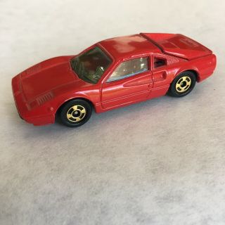 Tomica Tomy Pocket Cars Ferrari 308 Gts No.  F35 S=1/60 1977 Made In Japan