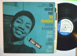 Jazz Lp - Lou Donaldson - The Natural Soul Blue Note 84108 Stereo Van Gelder Dg
