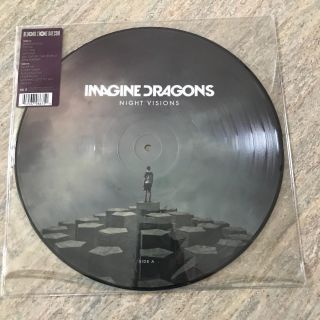 Imagine Dragons Night Visions12 " Lp Picture Disc Rsd Us 2014 B0021595 - 01