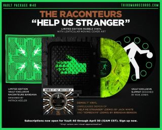The Raconteurs Help Us Stranger Limited Vault Package 40 Third Man Records