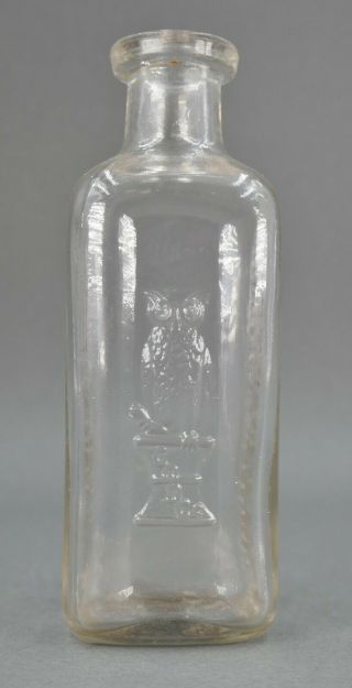 Antique The Owl Drug Co San Francisco Standard Pharmaceuticals Glass Bottle