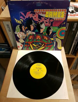 The Yardbirds Little Games Lp Orig 1st Press Epic Psych Jimmy Page 1967
