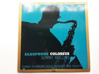 Sonny Rollins " Saxophone Colossus " Dcc Lp Analogue Pressing 4517