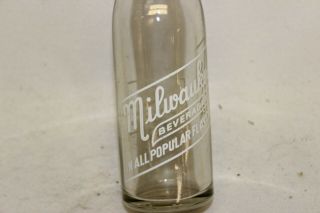 Milwaukee Beverages Soda Bottle,  7 Up Bottling Co.  Denton,  Texas