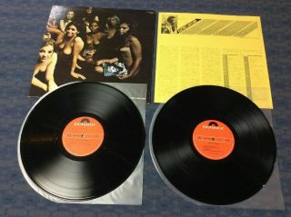 THE JIMI HENDRIX EXPERIENCE ELECTRIC LADYLAND 1979 JAPAN Vinyl 2X LP MPU 9705 5
