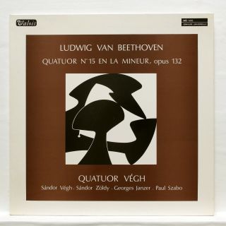 Vegh Quartet - Beethoven String Quartet No.  15 Op.  132 Valois Mb1410 Lp Nm