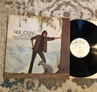 Neil Young Everybody Knows This Is Nowhere “promo” Lp Reprise Wlp Orig.