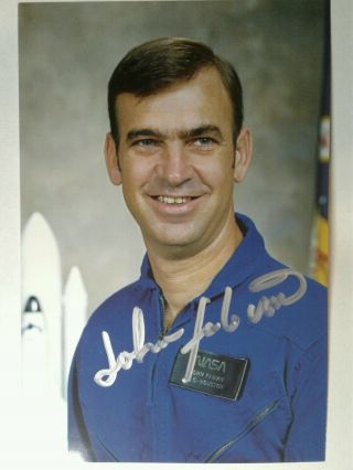 John Fabian Authentic Hand Signed Autograph 4x6 Photo - Astronaut