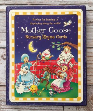 Complete Set of 26 Mother Goose Nursery Rhyme 8”x10” Cards Modern Publishing 2