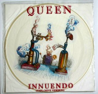 Ex Queen Innuendo 12 " Vinyl Picture Disc