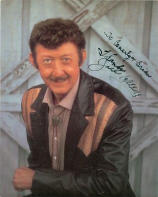 Jack Greene Autograph 8 X 10 Color Photo Hand Signed Autographed Personalized