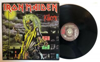Iron Maiden - Killers - 1981 Us 1st Press St - 12141 (ex) Ultrasonic