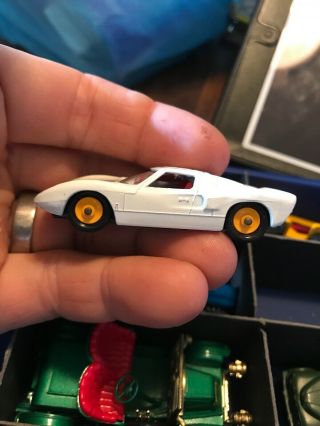 Matchbox Lesney 41C Ford GT White body with yellow hubs - 2