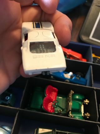 Matchbox Lesney 41C Ford GT White body with yellow hubs - 3