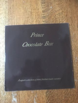Prince ‎– Chocolate Box - Lp Misprint