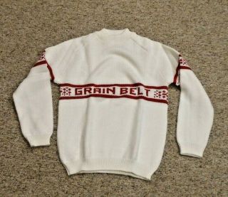Vintage Grain Belt Beer Sweater - Medium &