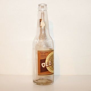 Old Gold Beer IRTP Bottle - Label on Jax Brewing Embossed Bottle 3