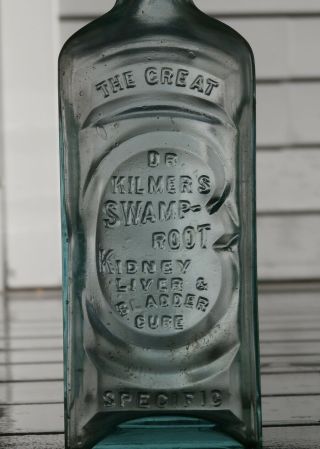 THE GREAT DR.  KILMER ' S SWAMP - ROOT KIDNEY - LIVER & BLADDER CURE - SPECIFIC Bottle 2