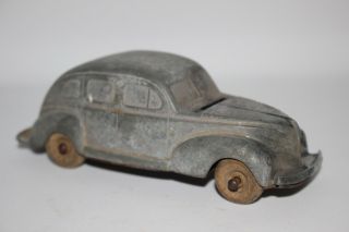 Antique Diecast 1939 Mercury - Eight Sedan Car Model - Toy Bank