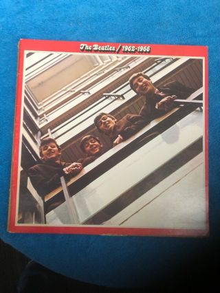 The Beatles 1962 - 66 Double Red Vinyl Lp Remastered Limited Edition