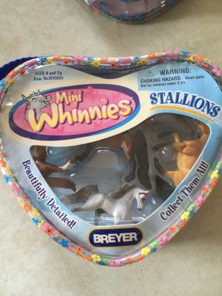 Breyer Mini Whinnies 6 Stallions