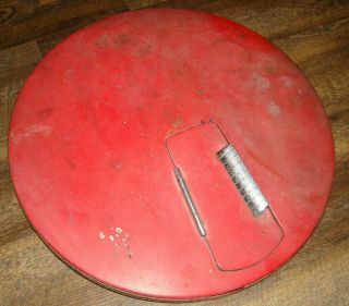 Old Coke Machine Model V59 Round Disc Assembly With Access Door Coca Cola Box