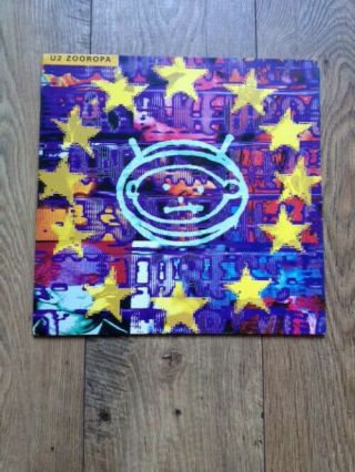 U2 Zooropa Vinyl Lp,  Very Rare 1993 Island.  Vg Vinyl
