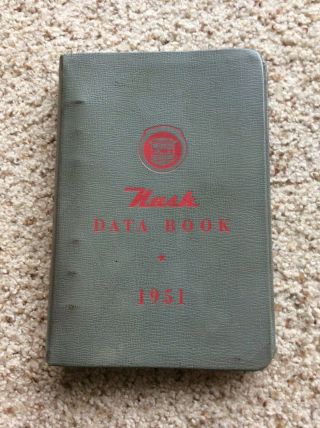 1951 Nash Dealership Showroom Salesmans Data Book.
