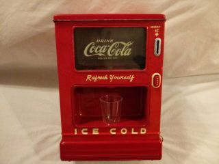 Linemar Toy Coca Cola Coke Drink Dispenser Battery Operated Coin Bank L@@k