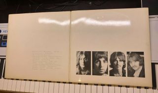 The Beatles White Album LP Vinyl Aus Low Number 1968 Northern Songs 5