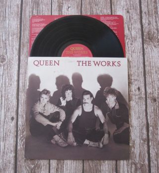 Queen : The Promo Uk 1984 Vinyl Lp Record Given By Roger Taylor
