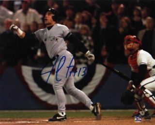 Jim Leyritz Signed Autographed 8x10 Photo - W/coa - Mlb Ny Yankees World Series