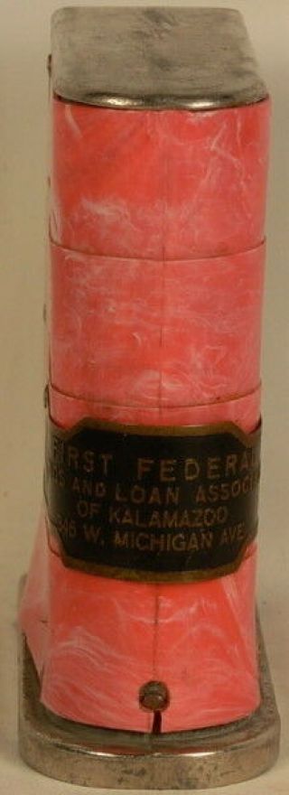 Vintage First Federal Savings & Loan Kalamazoo Mi Advertising Bank