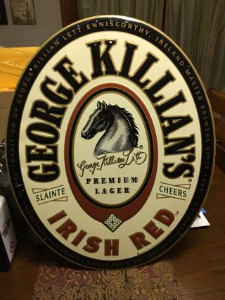 George Killian’s Irish Red Metal Beer Sign