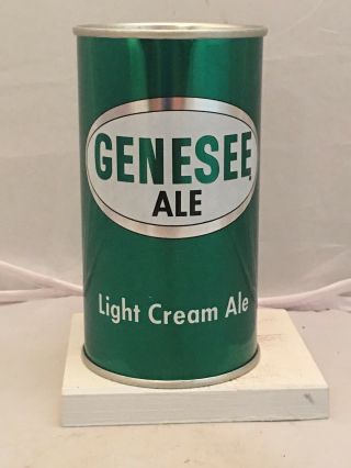 60 ' s Genessee Light Cream Ale Beer Can in green 2