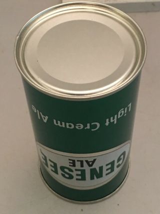 60 ' s Genessee Light Cream Ale Beer Can in green 6