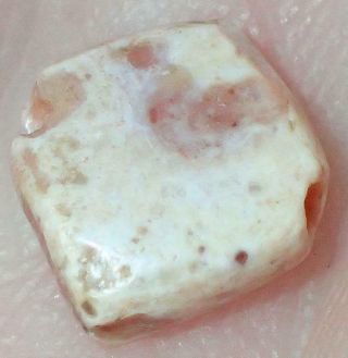 8mm Ancient Syrian Etched Carnelian Agate Bead,  4000,  Years Old,  S1026