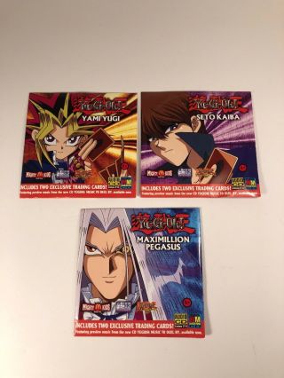 Yu - Gi - Oh Music To Duel By Cd Unopen Mcdonalds Mighty Kids Meal Yugi Kaiba