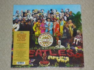 Beatles - Sgt Pepper 50th Anniversary Vinyl Album 2 Lp Record Set 33