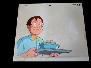 The Real Ghostbusters 1989 Production Louis Tully Cel And Pencil Dic